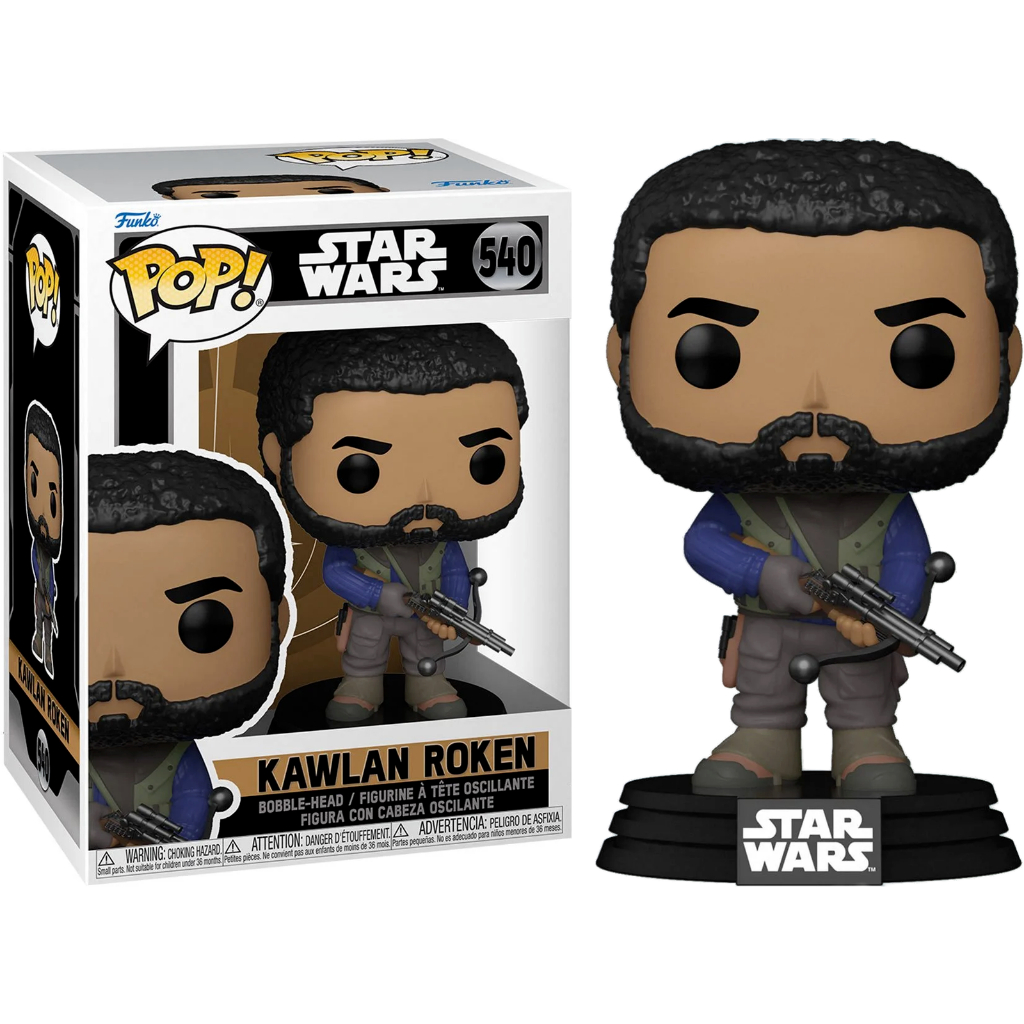 FUNKO POP 540 星際大戰 歐比王影集 羅肯 KAWLAN ROKEN