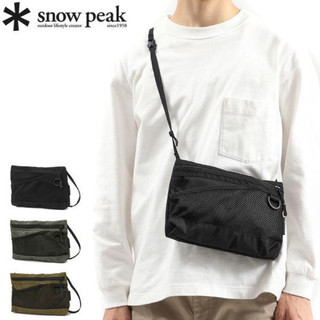 《日本代購》現貨 snow peak Sacoche肩背小包