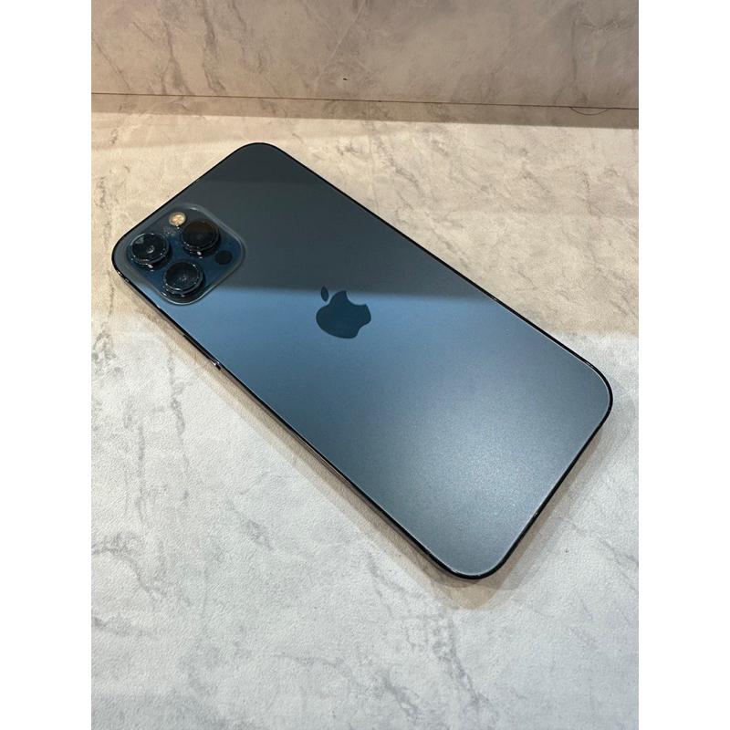 【現貨商品】iPhone12 promax 256G 藍色 無傷 二手機 整新機 福利機 可分期