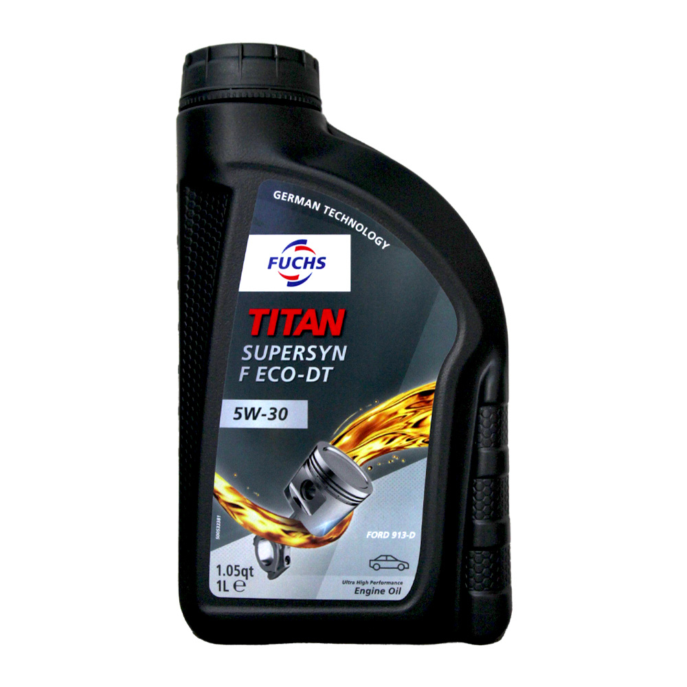 【易油網】FUCHS 5W30 TITAN SUPERSYN F 福斯合成機油 汽柴油車 913D