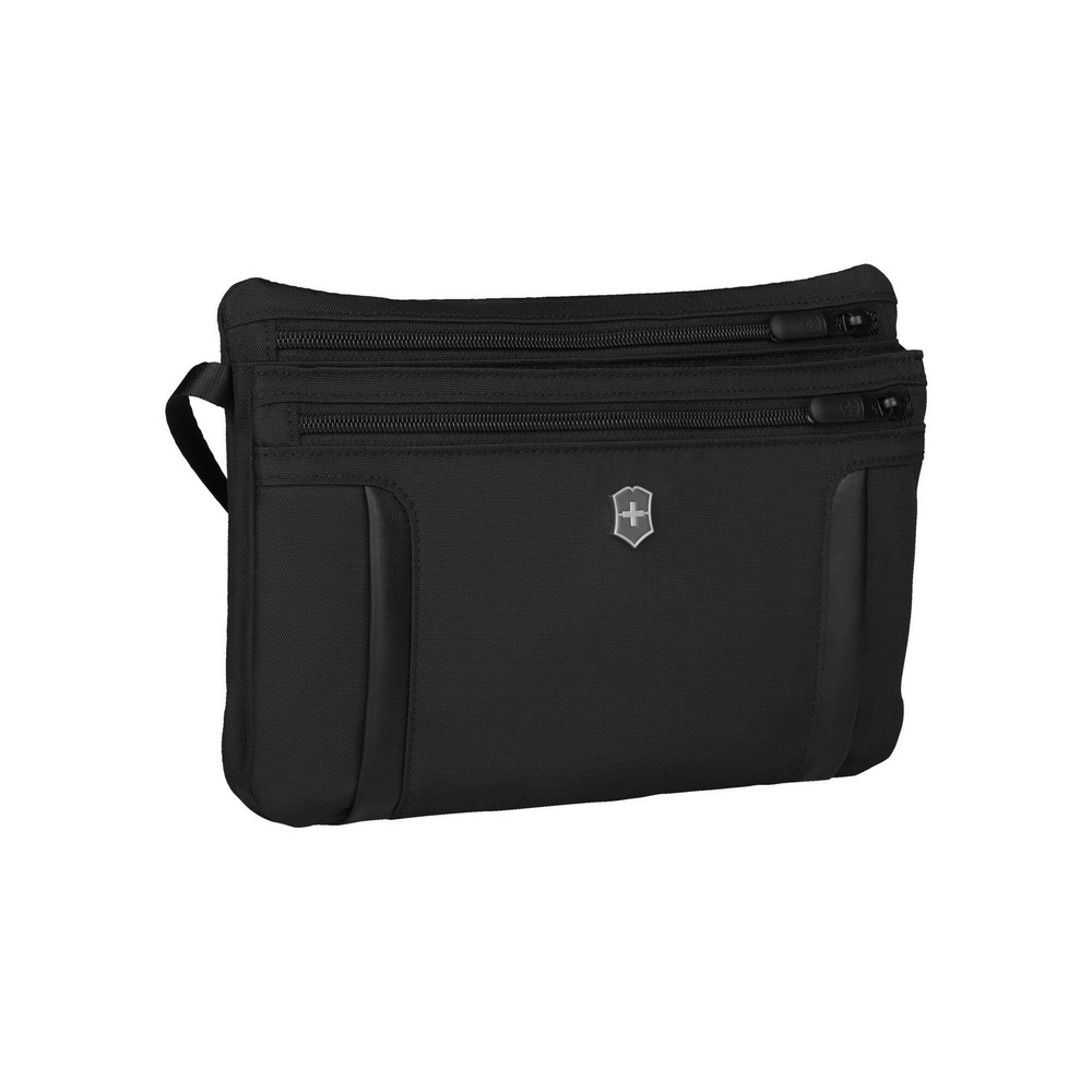 VICTORINOX 瑞士維氏 Lifestyle Compact Crossbody Bag 斜背包 黑 611079