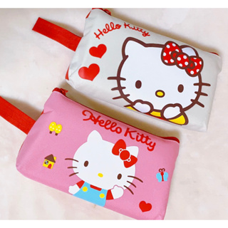 Sanrio三麗鷗Hello Kitty 帆布手提筆袋/筆袋（市價$180）