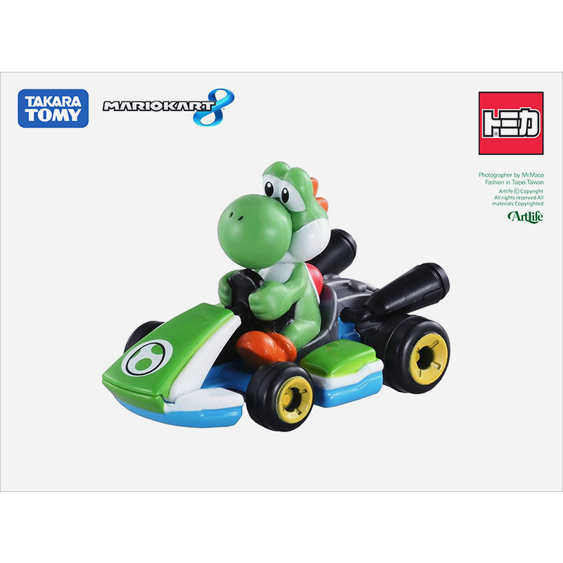 Artlife @ TOMICA トミカ 任天堂 MARIOMART8 マリオ 賽車 超級瑪利歐 耀西