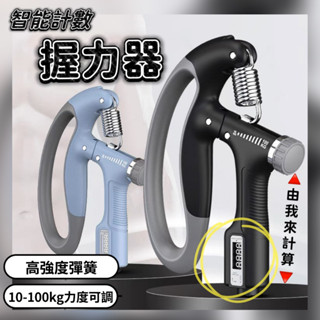 【臺灣現貨24h出貨】握力器 鋁合握力器腕力 手腕訓練 腕力器 自動計數 智慧握力器 握力 可計數 握力訓練器