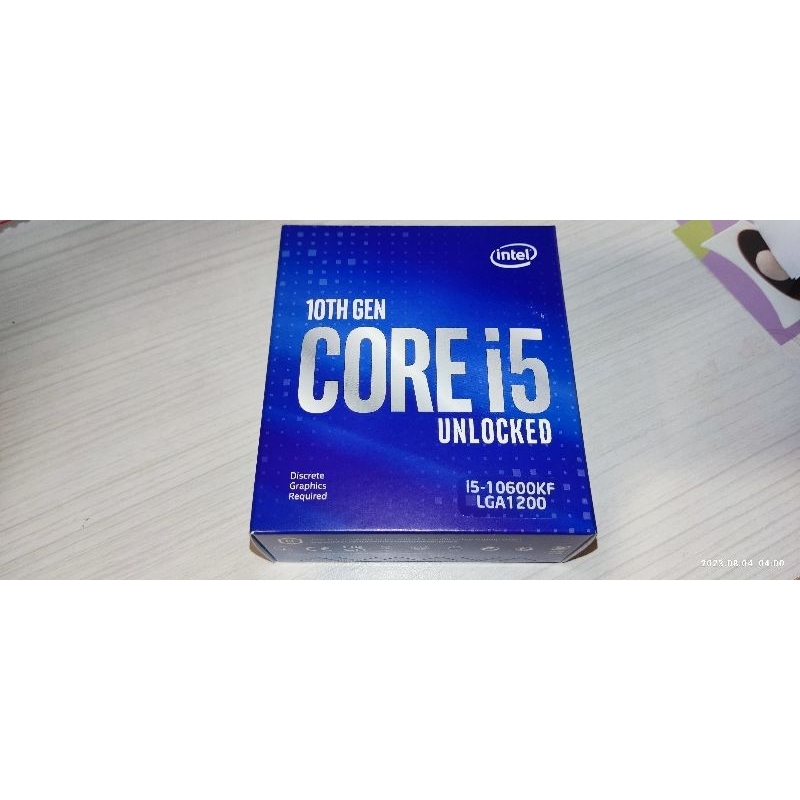 Intel i5-10600kf 10600kf 全新盒裝 貴重精密儀器自取