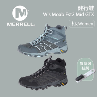 【Merrell】女款 W's Moab Fst2 Mid GTX健行鞋
