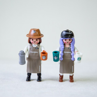 Playmobil 星巴克 韓國 帽子 棒球帽 紳士帽 咖啡 配件 零件