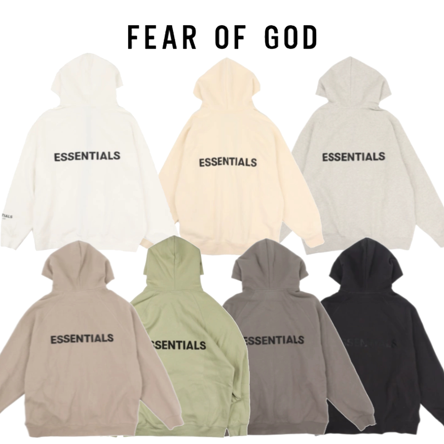 【Mr.W】ESSENTIALS FEAR OF GOD FOG 反光拉鍊衛衣夾克外套 連帽外套 寬鬆oversize