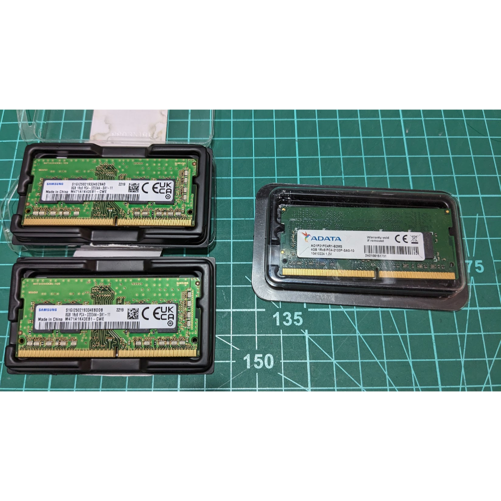 二手筆記型電腦 記憶體 DDR4 三星 創見 3200/2133 8G/4G