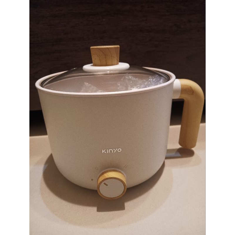 KINYO多功能陶瓷美食鍋（FP-0876 ）珍珠白