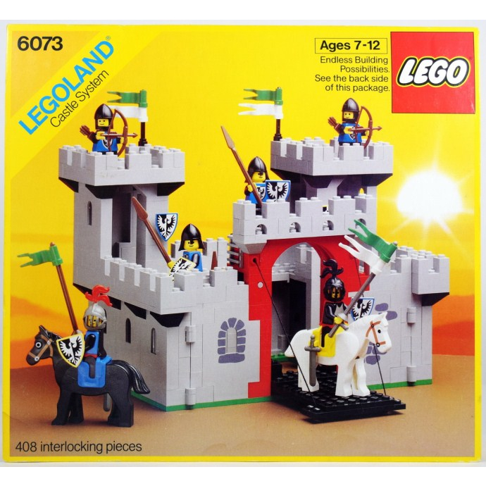 樂高 Lego 6073 Knight's Castle 無盒有書