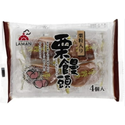日本栗饅頭小包裝(4入)64g