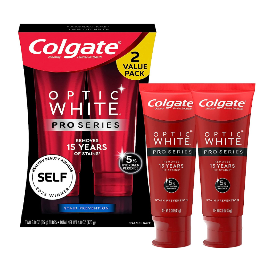 Dr.Grace推薦 Colgate Optic White Pro Series 5%亮白牙膏 85g