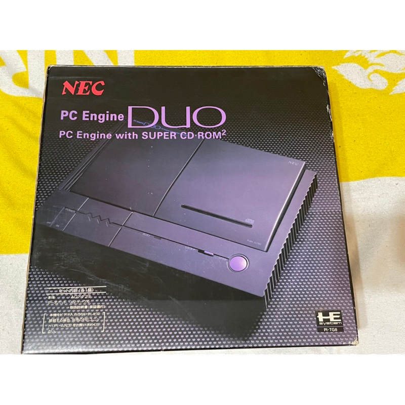 稀有 NEC PC Engine with SUPER CD-ROM2 PC Engine DUO