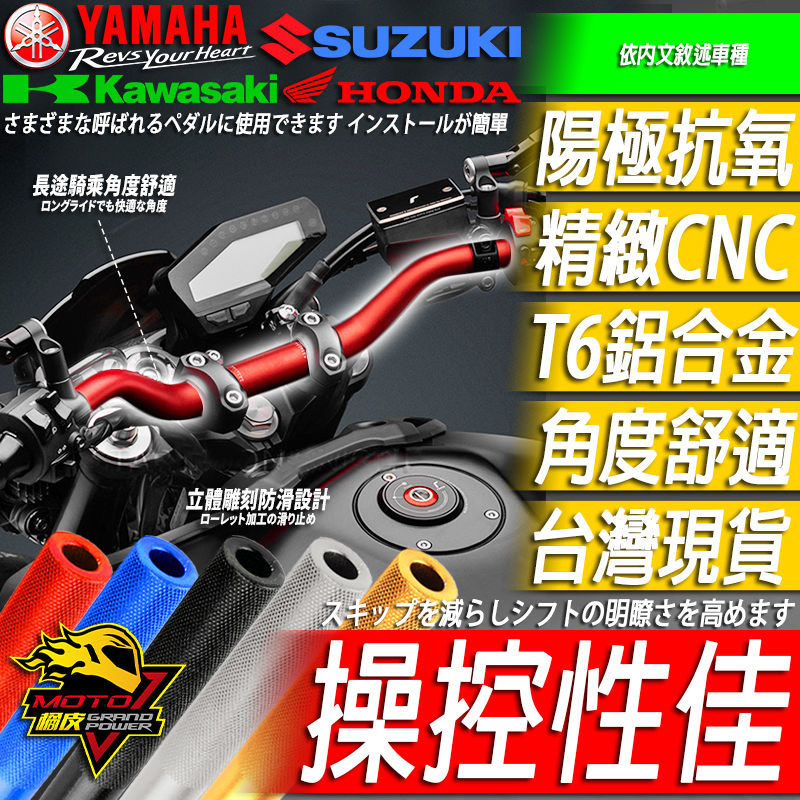 把手MT15鋁合金車手把MT03 MT07 MT09 CB650R CB150R CB300R MSX野狼cb350