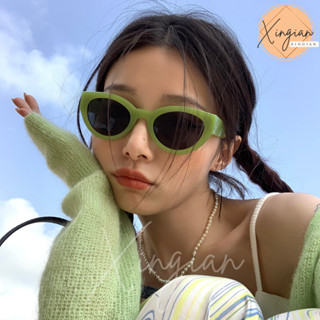 【復古歐美質感墨鏡】 貓眼粗框墨鏡 太陽眼鏡 y2k 韓國 小紅書熱賣 時尚 韓系 明星同款 網美網紅 抗uv 6238