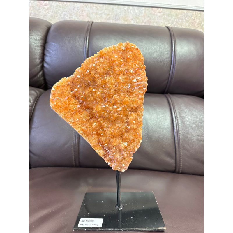 天然頂級黃晶片 巴西黃水晶花片3kg