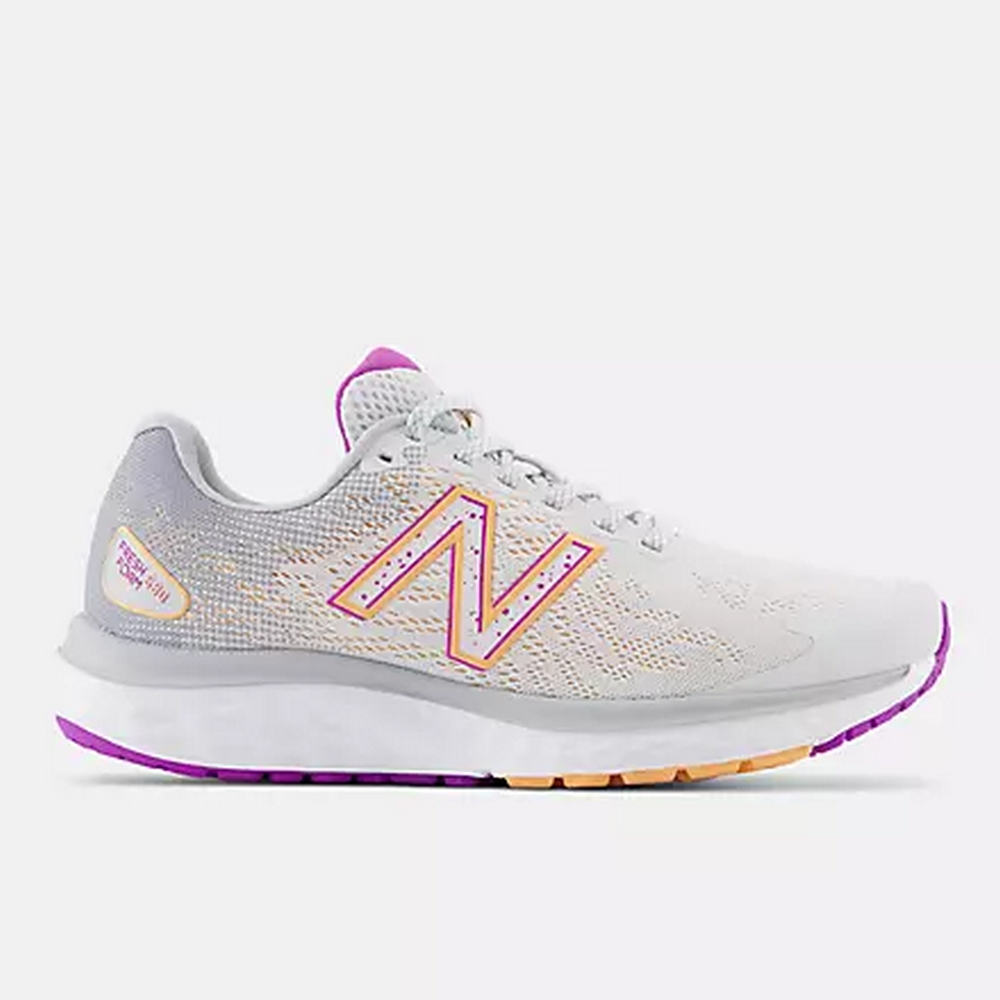 NEW BALANCE 慢跑鞋 運動鞋 女款 灰紫橘  W680GN7-D