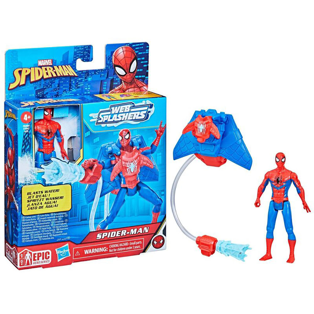 【孩之寶 Hasbro】 漫威玩具 漫威 蜘蛛人 人偶連射水裝備 SPIDER MAN