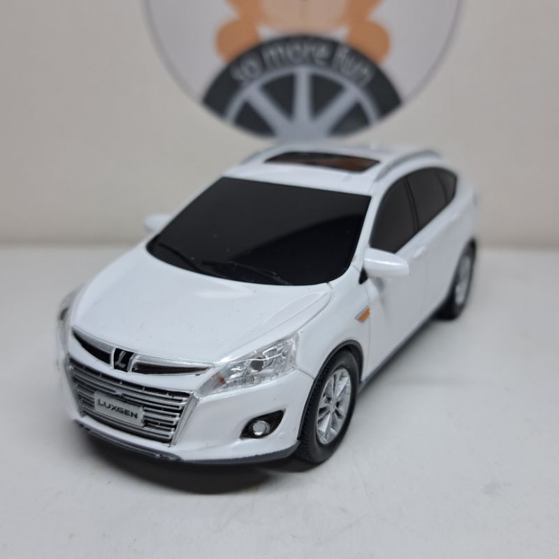 H.T.🚘 絕版收藏割愛 二手有盒有傷 1/43 Luxgen U6 納智捷 台版 塑製 模型車 非陸版