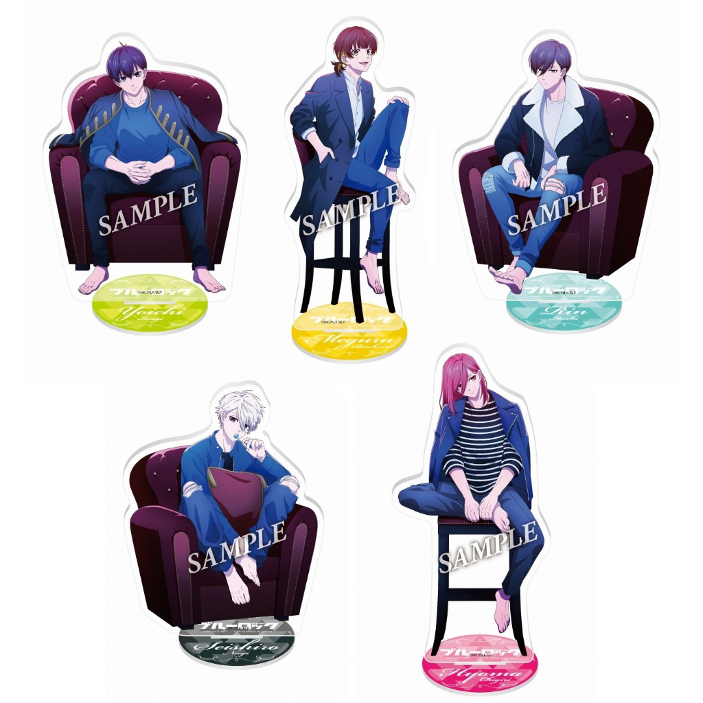 TTA 藍色監獄 SIMILAR LOOK 裸足 立牌 潔世一 蜂樂迴 千切豹馬 凪誠士郎 糸師凜 潔 蜂樂 千切 凪