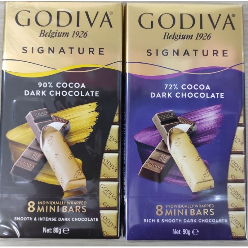 GODIVA 巧克力 ,72%, ,90%