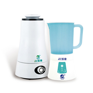 【次綠康】次氯酸生成設備製造機900ml+2.5L清淨霧化機(HW-S1065) 次綠康原廠貨 享保固一年