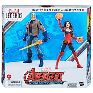 ☆勳寶玩具舖【現貨】漫威 MARVEL 復仇者聯盟 60週年 6吋傳奇人物 BLACK KNIGHT & SERSI