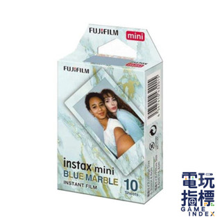 【電玩指標】十倍蝦幣 富士 FUJIFILM 拍立得底片 藍石紋 instax mini 拍立得 圖樣 底片膠片 造型