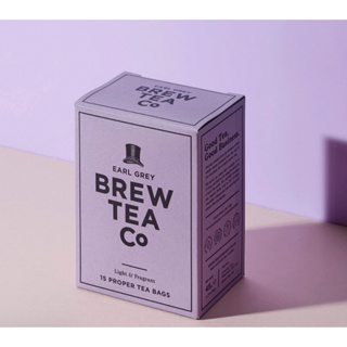 【現貨】³³ Quality of life 質感生活『Brew Tea Co』格雷伯爵茶三角立體茶包 x15共46克