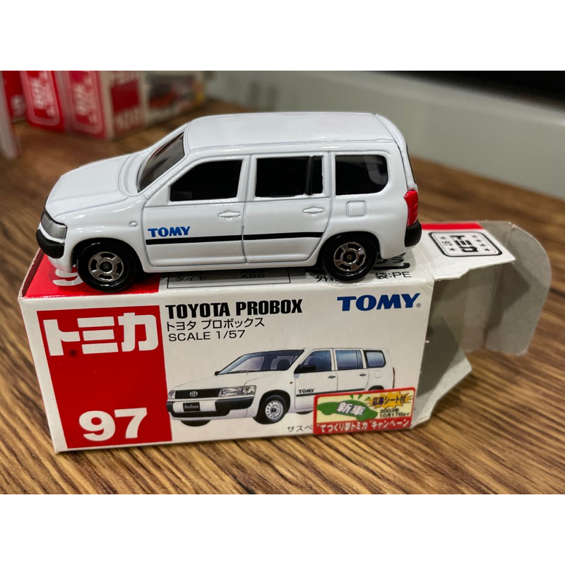 TOMICA 多美 NO.97 TOYOTA PROBOX  廂型車  舊藍標