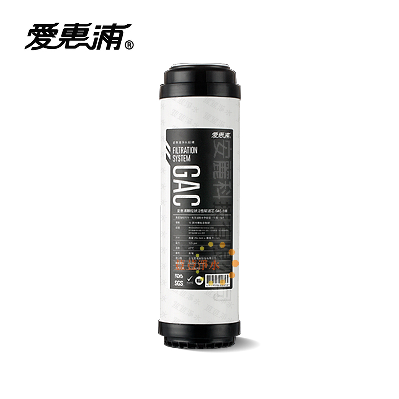台灣愛惠浦EVERPURE GAC-100 10英吋標準型顆粒狀活性碳 GAC100 荳荳淨水