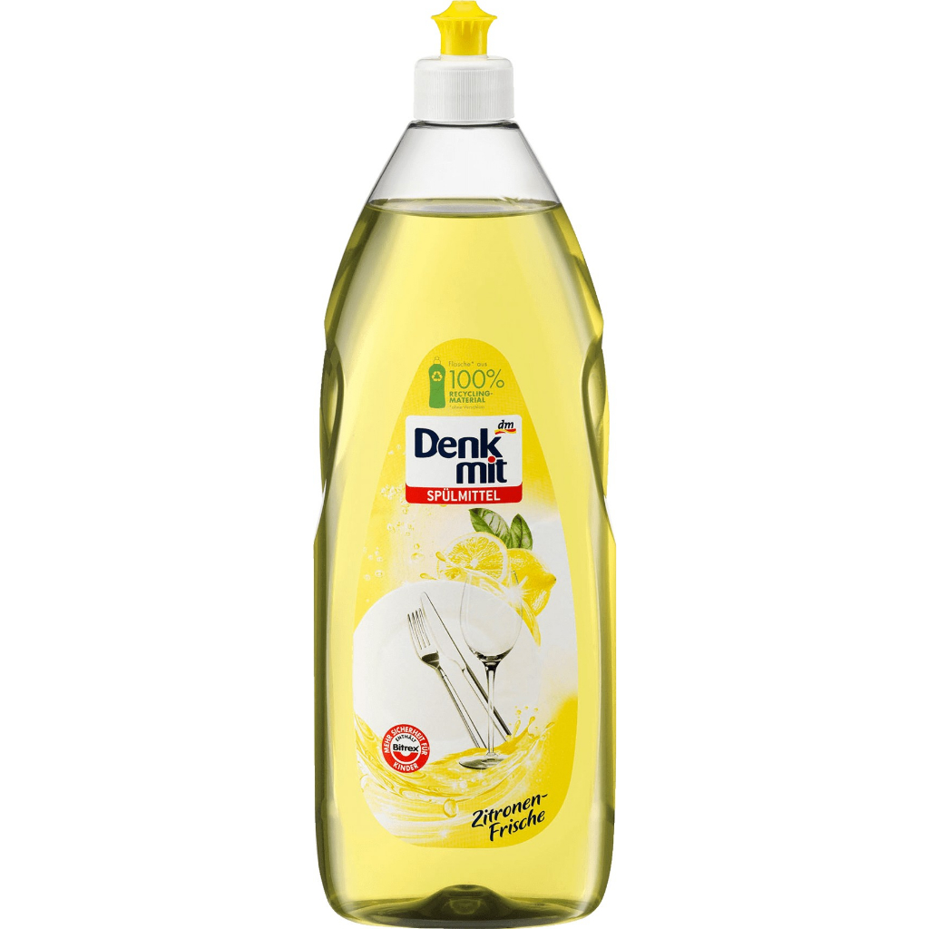 【卸問屋】超高CP值 德國 原裝 大容量 DM DenkMit 業務用 1000ml 檸檬 超濃縮 洗碗精