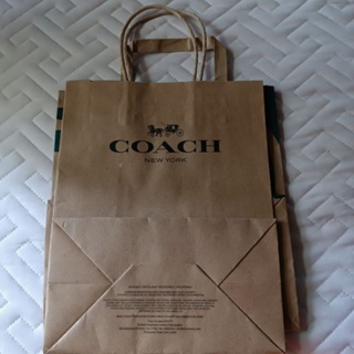 COACH 袋子 實拍照 尺吋約20×25×12 公分