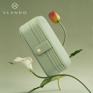 【現貨快發】VLANDO/唯蘭朵皮首飾盒收納旅行宿舍便攜耳環戒指抽屜送閨蜜禮物