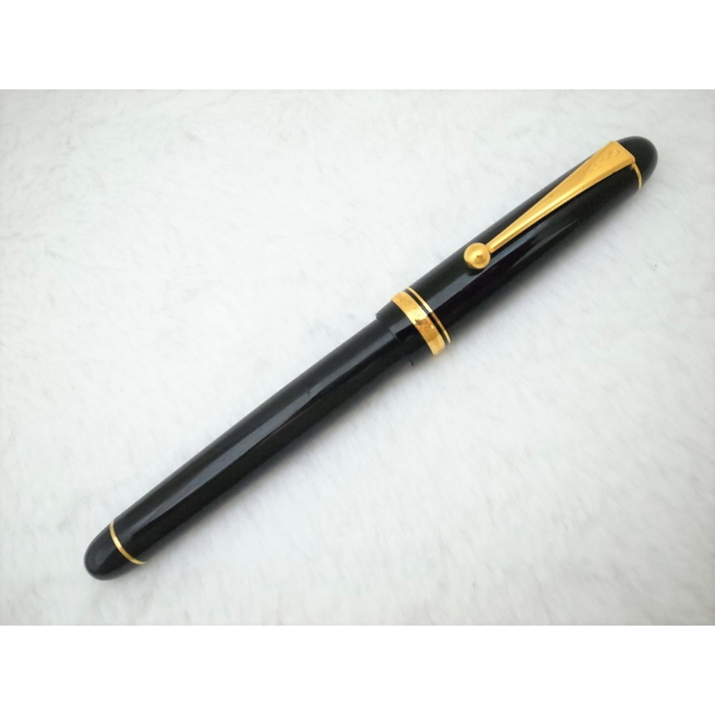 B622 經典的 百樂 日本製 custom 黑桿 74 14k 太字尖鋼筆(7.5成新)