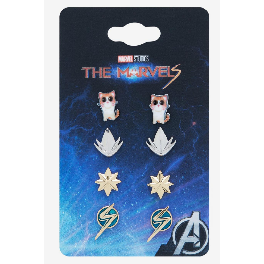 Marvel The Marvels Icons Earring Set - BoxLunch Exclusive