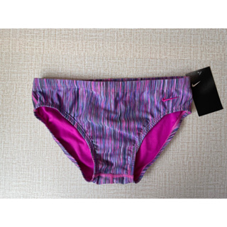 零碼正品， NIKE 男泳褲（Size:30)，桃紅印花