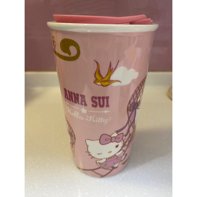7-11陶瓷杯/ Anna Sui &amp; Hello Kitty 聯名款咖啡杯