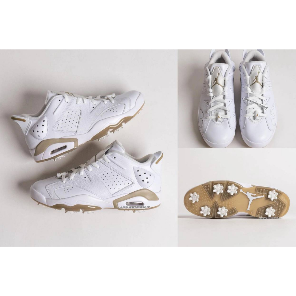 【S.M.P】Nike Air Jordan 6 Low Golf White/Khaki DV1376-100