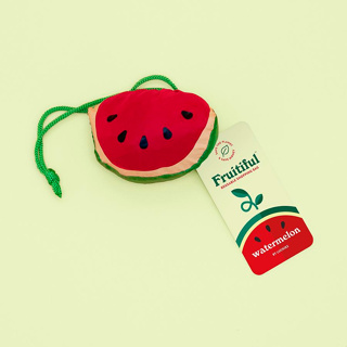 【英國Luckies】美味水果收納環保購物袋-沁涼西瓜 eslite誠品