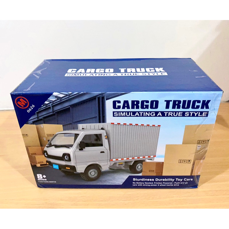 出清現貨✨ CARGO TRUCK 載卡多 得利卡 1：16卡車 貨物車  回力車 仿真模型