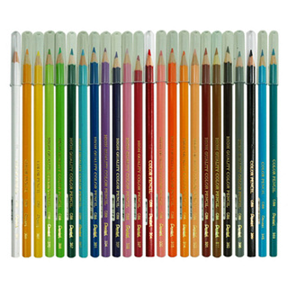 【King PLAZA】Pentel 飛龍 彩色鉛筆 單色 油性 附筆蓋 單支銷售 CB8-T 六角 色鉛筆