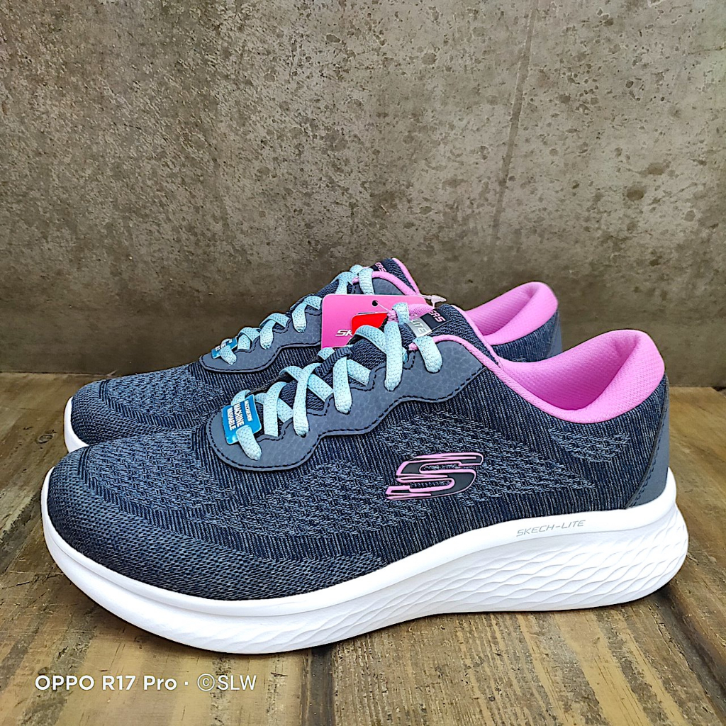 『 SLW 』150045ENVPK 女 SKECHERS SKECH-LITE PRO 針織 寬楦 健走鞋 38