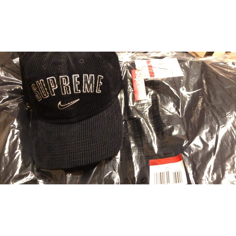 現貨 歡迎面交2022 聯名 Supreme Nike Arc Corduroy Hooded Jacket 外套 L號