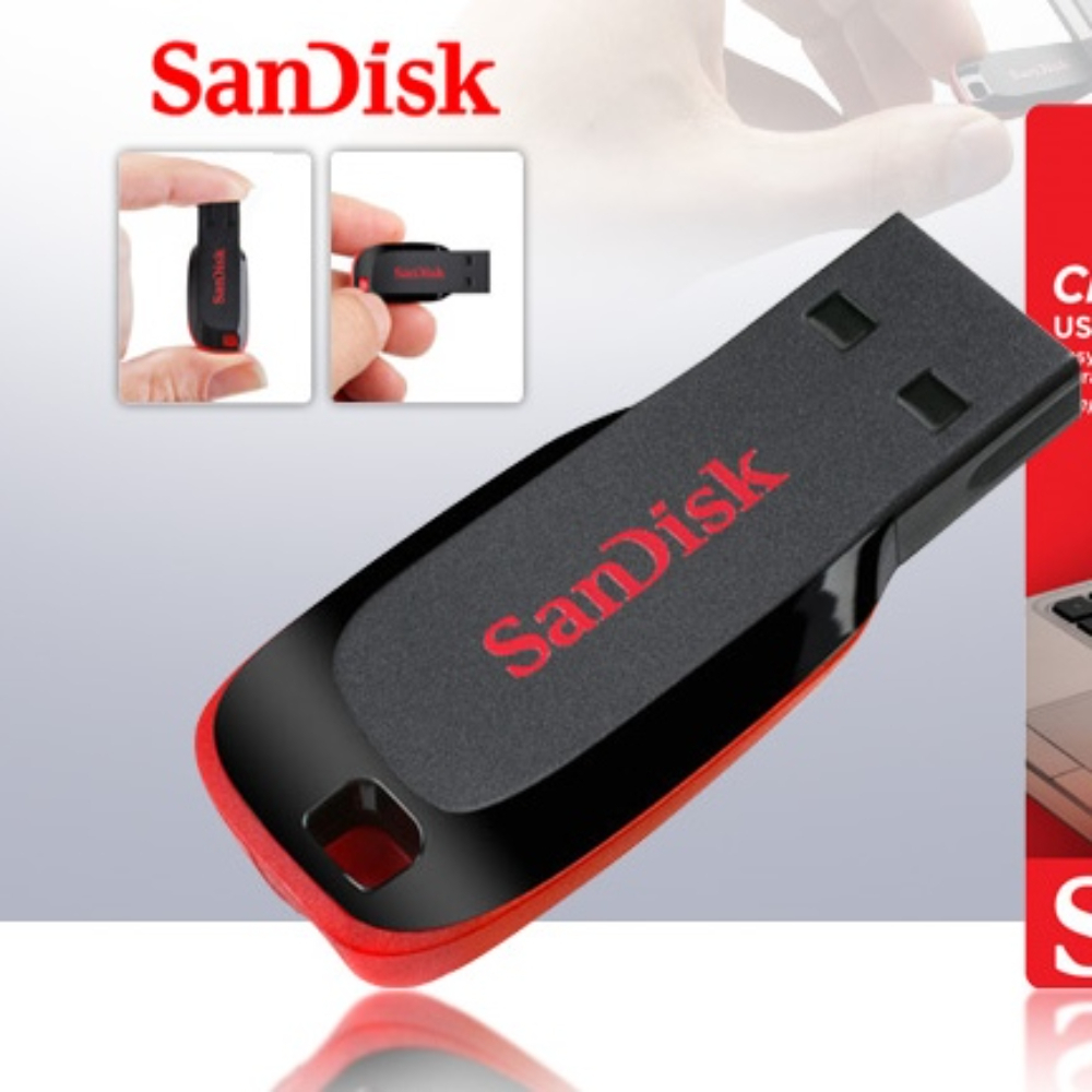 SanDisk 8G/16G/32G/64G/128G Cruzer Blade【SDCZ50】USB 2.0 隨身碟