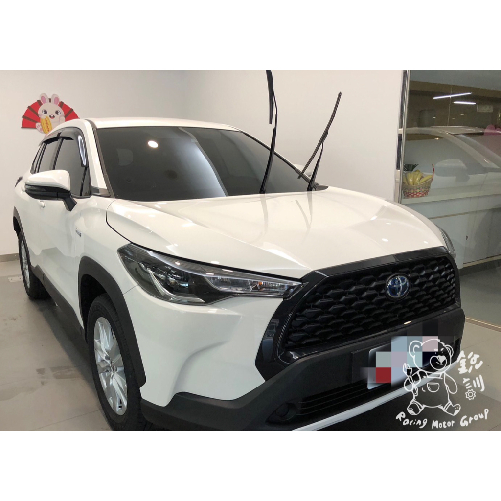 銳訓汽車配件精品-和美店 Toyota Corolla Cross 車門防撞警示燈 黃光閃爍 凸透鏡設計 直上 免鑽洞