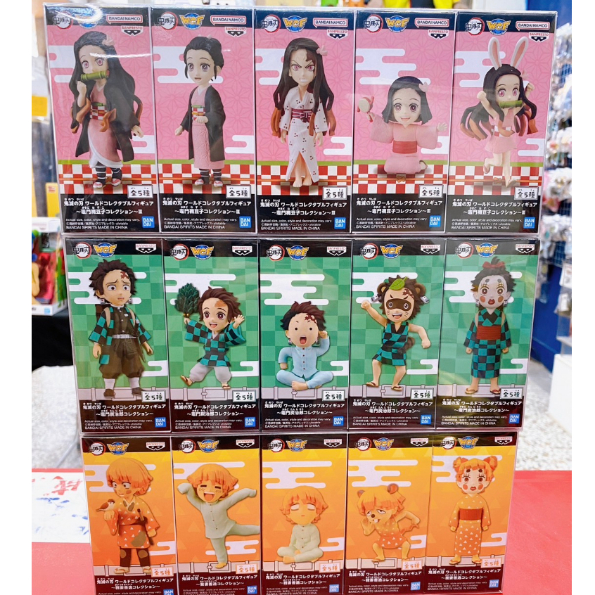 「Vic Toy」現貨 鬼滅之刃 WCF 模型 公仔 COLLECTION 竈門炭治郎 竈門禰豆子 我妻善逸 單售