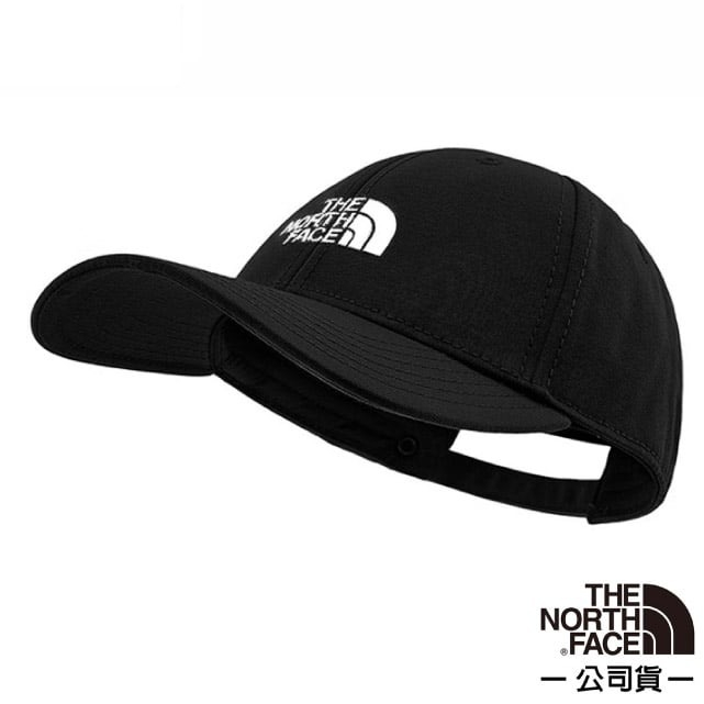 【The North Face】水洗棉 輕量透氣耐磨防曬棒球帽子 66 Classic Hat/加強散熱_正黑_4VSV