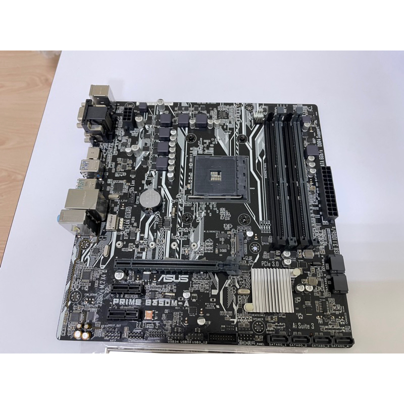 二手良品 ASUS 華碩 PRIME B350M-A AM4腳位主機板